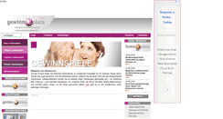 Desktop Screenshot of gewinnspielplaza.de